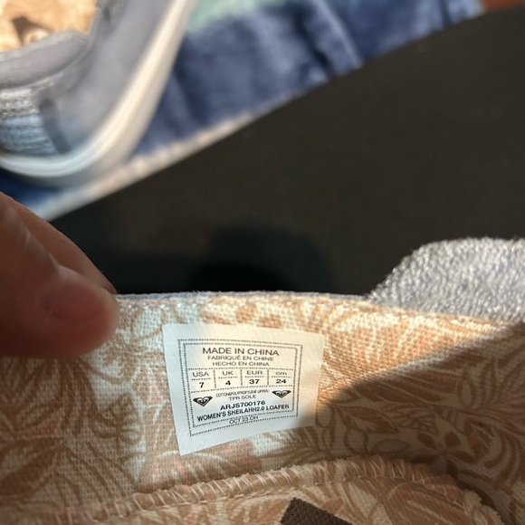 Roxy Light Blue Women's Loafers - Picture 9 of 9